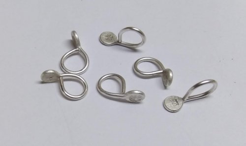 Judy Larson's Balled and Paddled Head Pins - , Findings & Components, Toggles & Clasps, Earwire & Headpin, Dapping, Dapping Jewelry, Butane Torch, Soldering, Solder, balled and paddle headpins